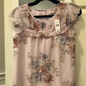 Loft floral top